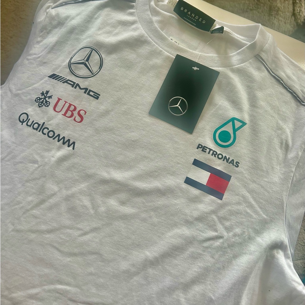 Mercedes Benz Official Brand Sponsor Racing T ShirtSz L